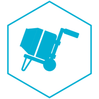 Silica dust icon