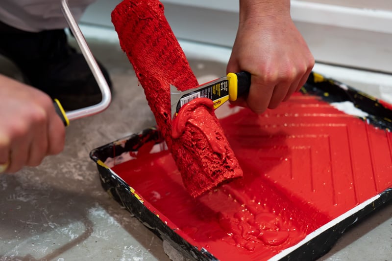 3 ways to clean paint rollers